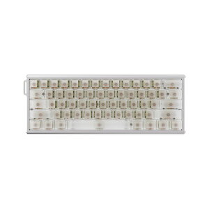 AJAZZ ALUX60 �L��60%���C�X�C�b�`�Q�[�~���O�L�[�{�[�h US�z�� ���s�b�h�g���K�[ 0.01mm�P�ʒ��� 8KHz�|�[�����O���[�g�Ή� 128KHz�X�L�������[�g�Ή� �A���~�j�E������➑�