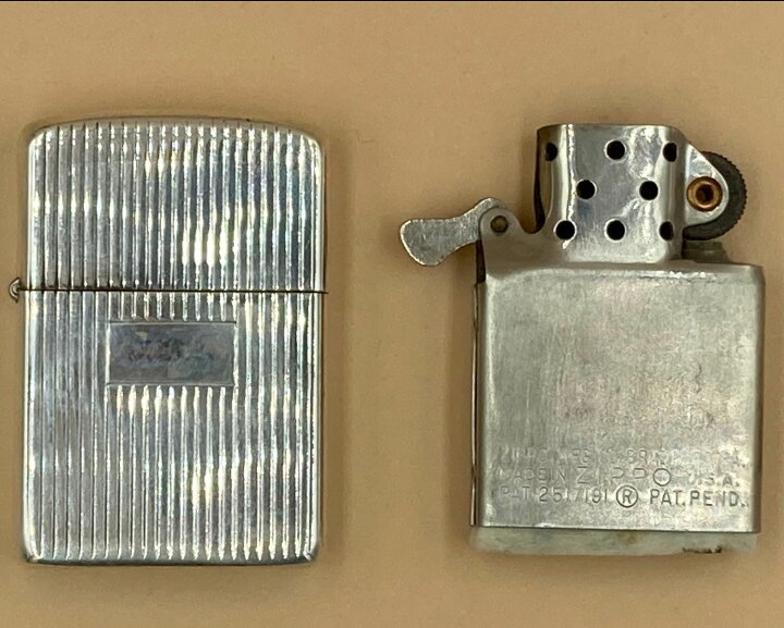 楽天市場】ジッポー ZIPPO ライター 使用少ない美品 1950年代 