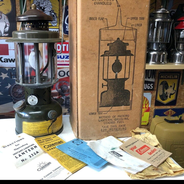 楽天市場】コールマン Coleman ランタン1966年 ミリタリーランタン 
