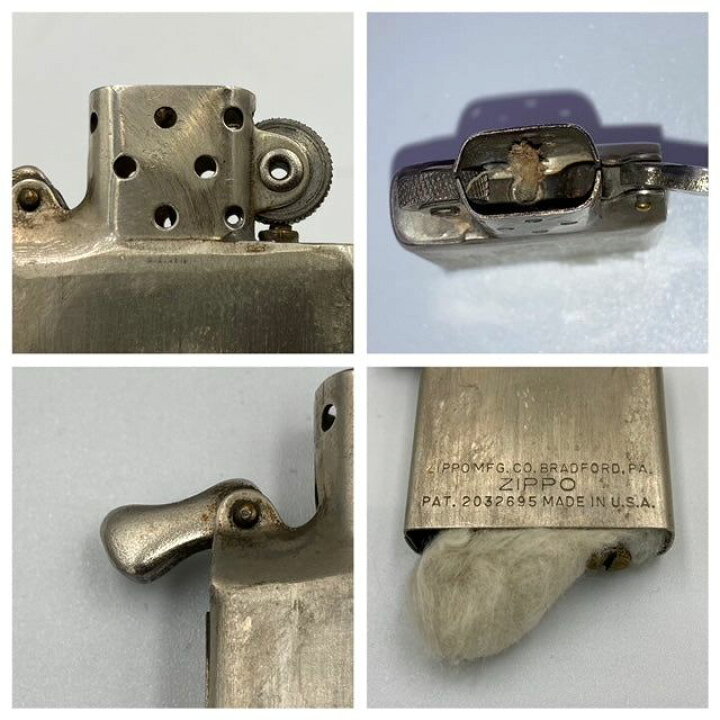 楽天市場】ジッポー ZIPPO ライター 1947年後期 3バレル 14穴 