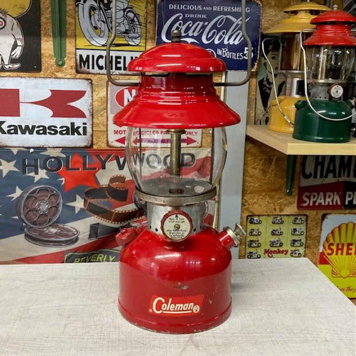 楽天市場】コールマン Coleman ランタン 1962年7月 200A レッド 