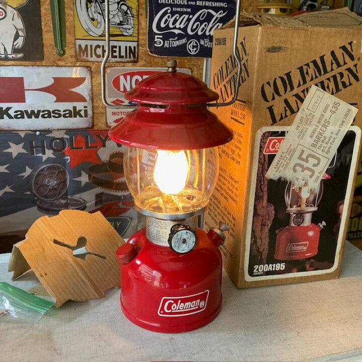 楽天市場】コールマン Coleman ランタン 1976年2月 200A ほぼ使用感の 