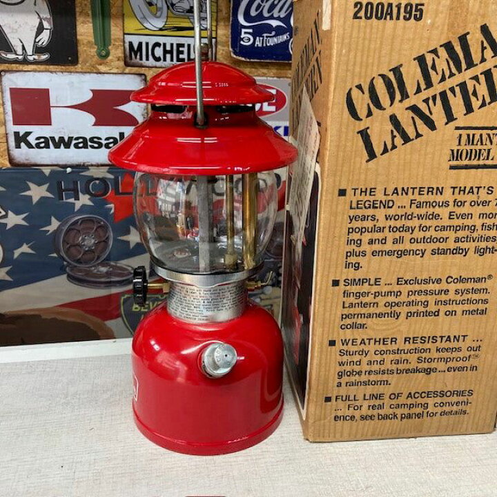楽天市場】コールマン Coleman ランタン 1976年2月 200A ほぼ使用感の 