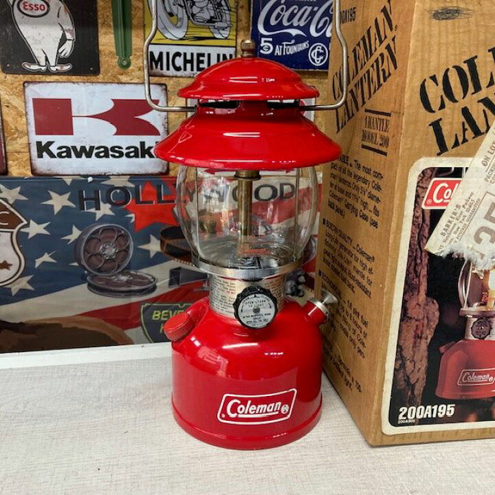 楽天市場】コールマン Coleman ランタン 1976年2月 200A ほぼ使用感の 