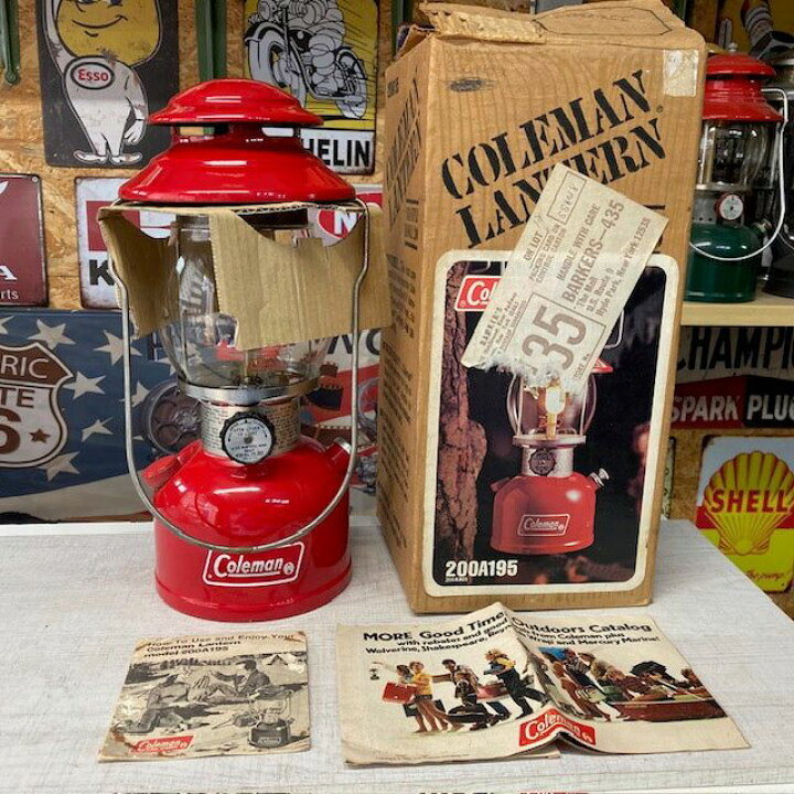 楽天市場】コールマン Coleman ランタン 1976年2月 200A ほぼ使用感の 