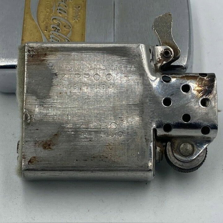 楽天市場】ジッポー ZIPPO ライター 1981年 コカ・コーラ Coca Cola 