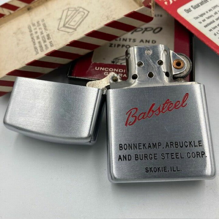 楽天市場】ジッポー ZIPPO ライター 未使用デッドストック スチール製 
