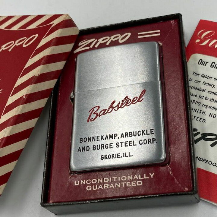 楽天市場】ジッポー ZIPPO ライター 未使用デッドストック スチール製 