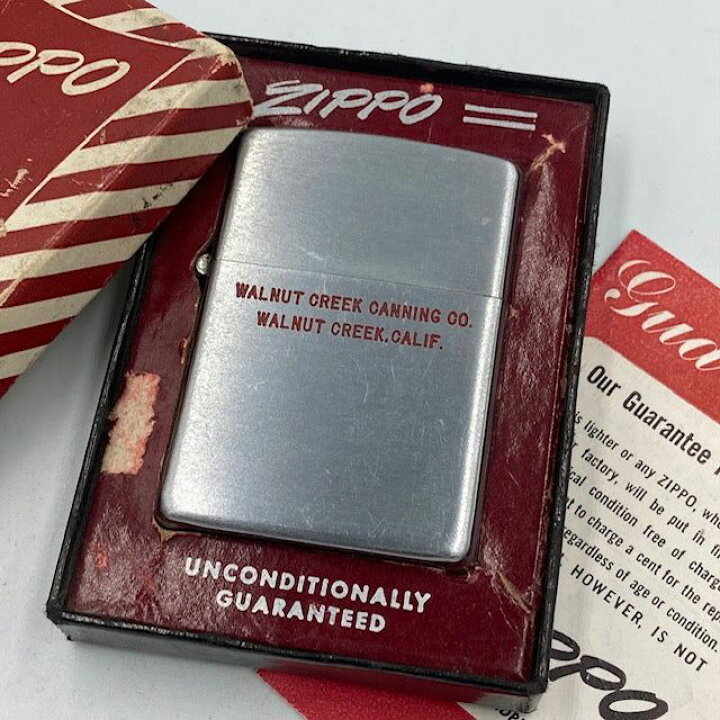 楽天市場】ジッポー ZIPPO ライター デッドストック スチール製 1953年 