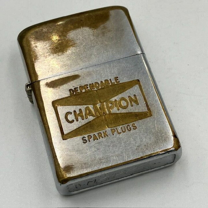 楽天市場】ジッポー Zippo ライター 1972年 CHAMPION 【直輸入USED品 