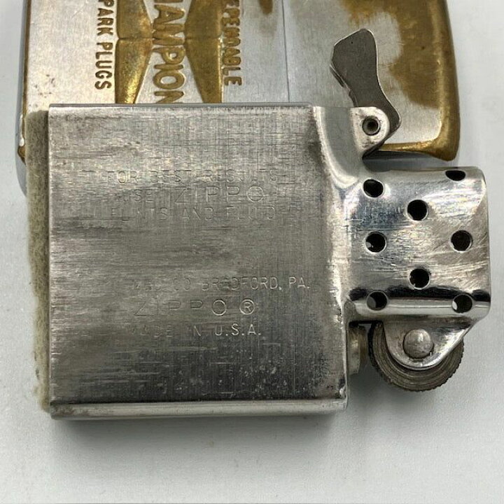 楽天市場】ジッポー Zippo ライター 1972年 CHAMPION 【直輸入USED品 