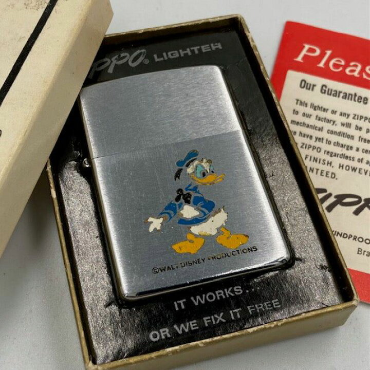 楽天市場】ジッポー ZIPPO ライター 1975年 ディズニー ドナルドダック 