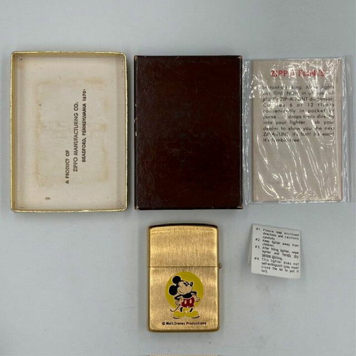 楽天市場】ジッポー ZIPPO ライター 未使用 1979年 ディズニー 