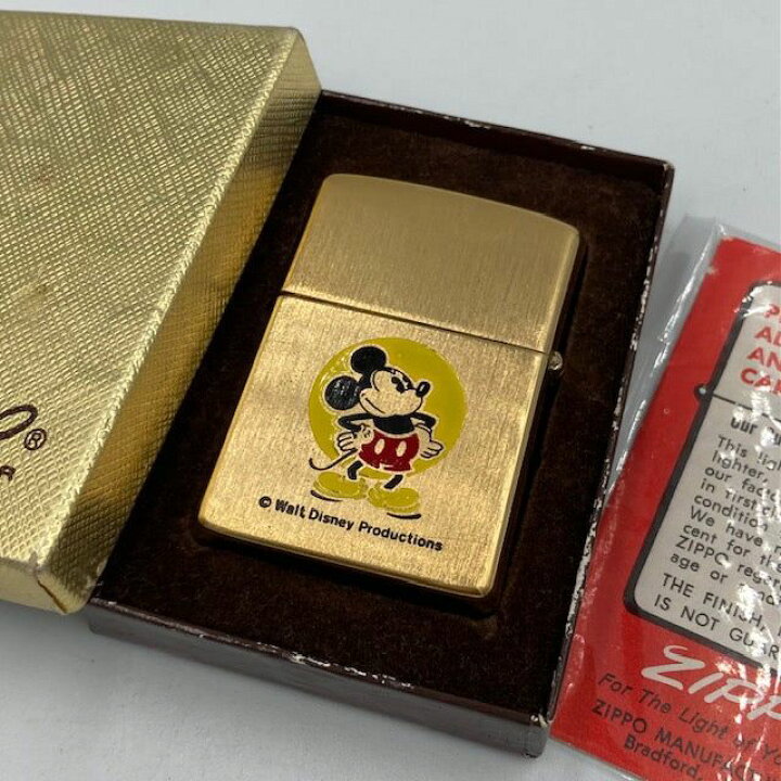 楽天市場】ジッポー ZIPPO ライター 未使用 1979年 ディズニー 