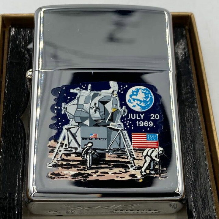 楽天市場】ジッポー ZIPPO ライター 未使用 1969年 ムーンランディング 