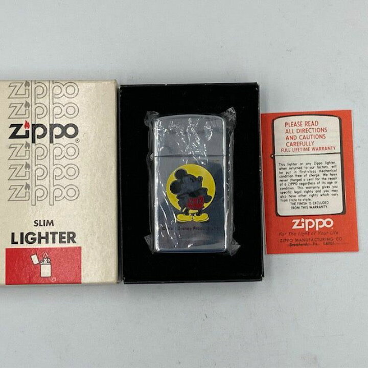 楽天市場】ジッポー ZIPPO スリムライター デッドストック 1980年 新品 