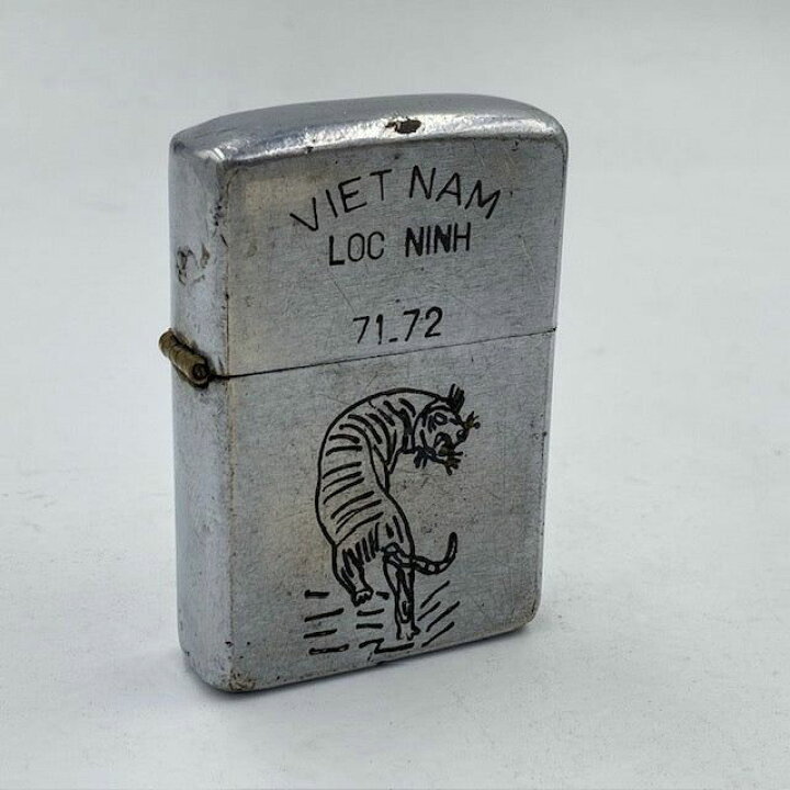 ベトナムzippo 】本物1970年製 タイガー＆ドラゴン2個セット【縁起物 