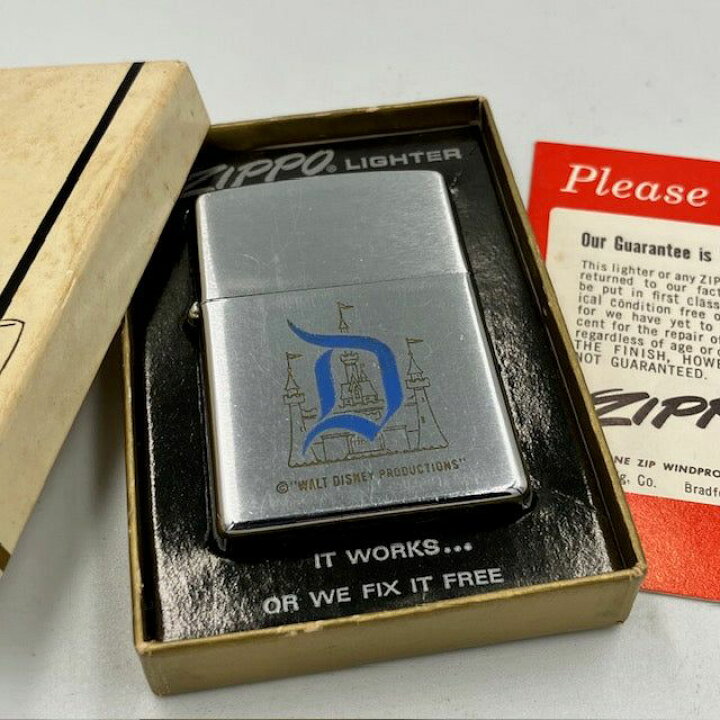 楽天市場】ジッポー ZIPPO ライター 1973年 ディズニー シンデレラ城 