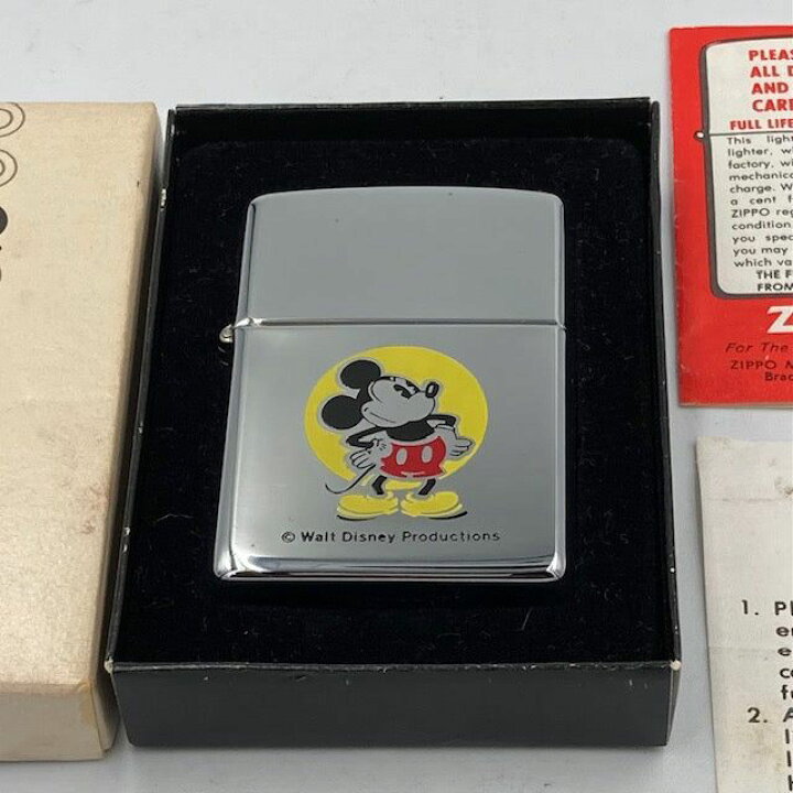 楽天市場】ジッポー ZIPPO ライター 1975年 未使用 ディズニー 