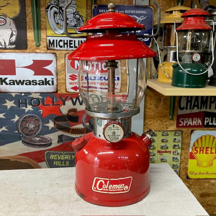 楽天市場】コールマン Coleman ランタン 1970年8月 200A パテペン 整備  