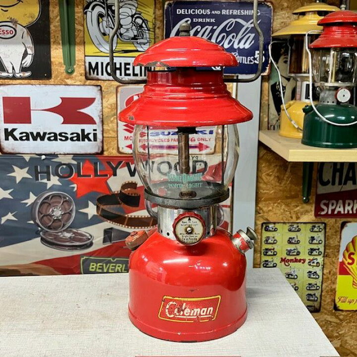 楽天市場】コールマン Coleman ランタン 200A イエローボーダー 1955年 