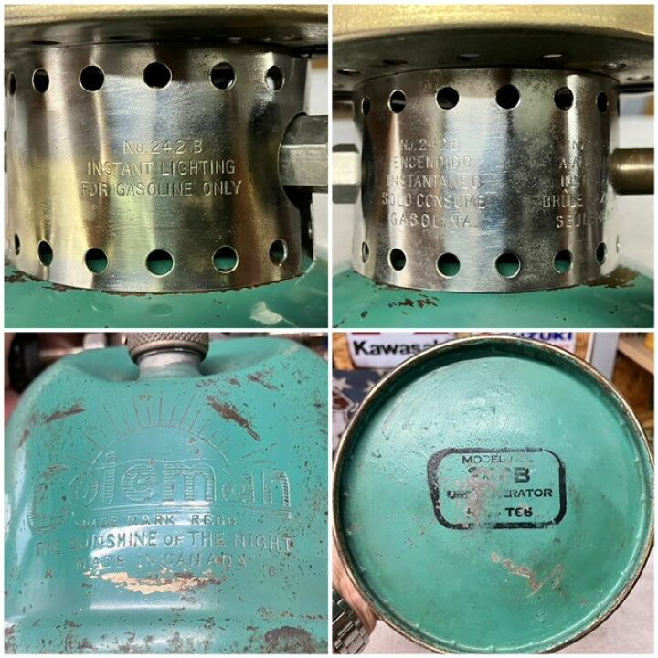 楽天市場】【希少モデル】1946年製 コールマン Coleman カナダ製 242B 
