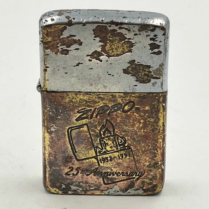 楽天市場】ZIPPO ビンテージ 1957年 25th Anniversary ジッポー 中古 