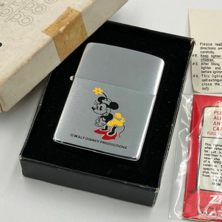楽天市場】ZIPPO ビンテージ ジッポー 1981年 ディズニー 希少 ミニー 