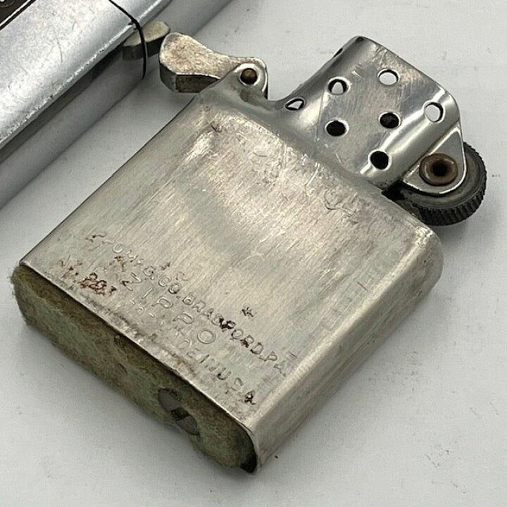 楽天市場】ZIPPO ビンテージ ジッポー 1951〜1953年 スチール製 企業 