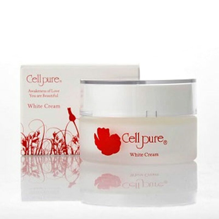 楽天市場】Cellpure セルピュア ホワイトクリーム 50g フェイス 