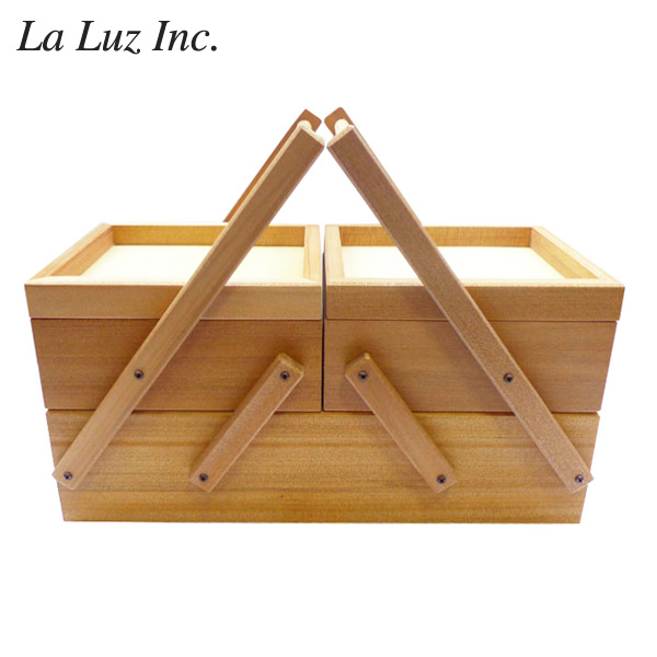 ラ・ルース La Luz ソーイングボックス 108340 裁縫箱 木製 | KICHI-KICHE