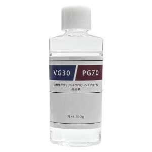 VG30/PG70 AOZ30%/vsOR[70% t 100g dq^oR Lbh  HiYO[h x[XLbh Lbhx[X t[o[ [֔