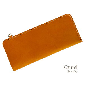 メガネケース 栃木レザー Dカン付 本革 スリム 薄型 ソフトカバー 日本製 眼鏡ケース ポーチ ベジタブル タンニングレザー かわいい おしゃれ