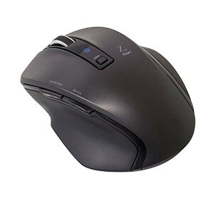 Digio2 ���ɂ̃J�^�` Bluetooth�}�E�X 5�{�^�� Blue LED S�T�C�Y �u���b�N Z8318