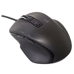 Digio2 ���ɂ̃J�^�` �L�� �}�E�X 5�{�^�� Blue LED S�T�C�Y �u���b�N Z7505