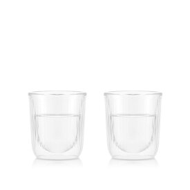 BODUM ボダム グラス コップ タンブラー DOURO ドゥーロ ダブルウォール サケ グラス 145ml 2個セット 保温保冷性 二重構造