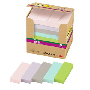3M �|�X�g�C�b�g �t� ���S�� �ׂ� �Đ��� �p�X�e���J���[ 75×25mm 90��×40�p�b�h 5002SS-AP2 �G�R�}�[�N�F�菤�i �O
