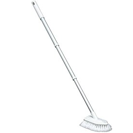 伸縮柄付 角効くバスブラシ