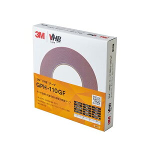 3M ���� ���O ���ϔM�ėp VHB �e�[�v GPH-110GF �O���[ 25 mm x 10 m 1.1 mm��