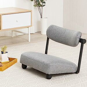 ドウシシャ ノセルチェア 座椅子 コンパクト 回転背もたれに背中をのせるから長時間座っても疲れにくい 腰が痛くならない 姿勢が良くなる椅子 キャ