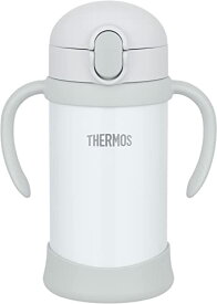 サーモス(THERMOS) まほうびんのベビーストローマグ FJL-350 グレー (GY) 350ml