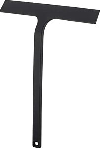 山崎実業(Yamazaki) マグネット 水切りワイパー ブラック 約W31XD4.3XH34.5cm タワー ドライワイパー スクイジー 54