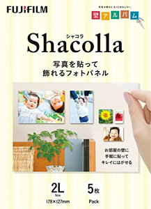 �x�m�t�C����(FUJIFILM) �ʐ^�p�l�� shacolla(�V���R��) 5���� 2L WD KABE-AL 2L 5P