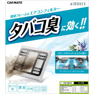カーメイト(CARMATE) 車用 エアコンフィルター 消臭 花粉 カビ 除去 ホンダ用1 N-BOX N-ONE N-WGN フィット モビリ