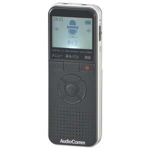 �I�[���d�@AudioComm �f�W�^��IC���R�[�_�[ �{�C�X���R�[�_�[ 8GB MP3�^�� WAV�^�� MP3�Đ� WAV�Đ� ��b�^�� �����J