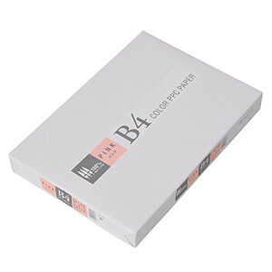 APP カラーコピー用紙 B4 ピンク 紙厚0.09mm 500枚
