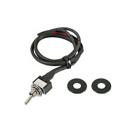 エーモン(amon) ミニトグルスイッチ ON-OFF DC12V・5A コード450mm 3201