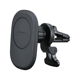 セイワ(SEIWA) 車内用品 ワイヤレス充電器付スマホホルダー Magsafe対応 D601 Apple Iphone12以降用専用 エアコン