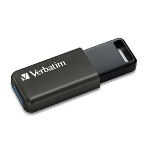 �o�[�x�C�^���W���p��(Verbatim Japan) USB������ 128GB USB3.2(Gen1) �X���C�h�� �X�g���b�v�z�[���t�� Wi