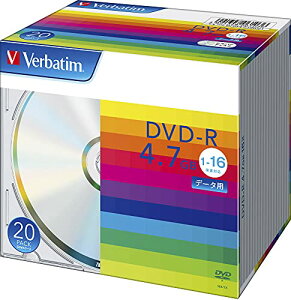 o[xC^Wp(Verbatim Japan) 1L^p DVD-R 4.7GB 20 Vo[fBXN Ж1w 1-16{ DH